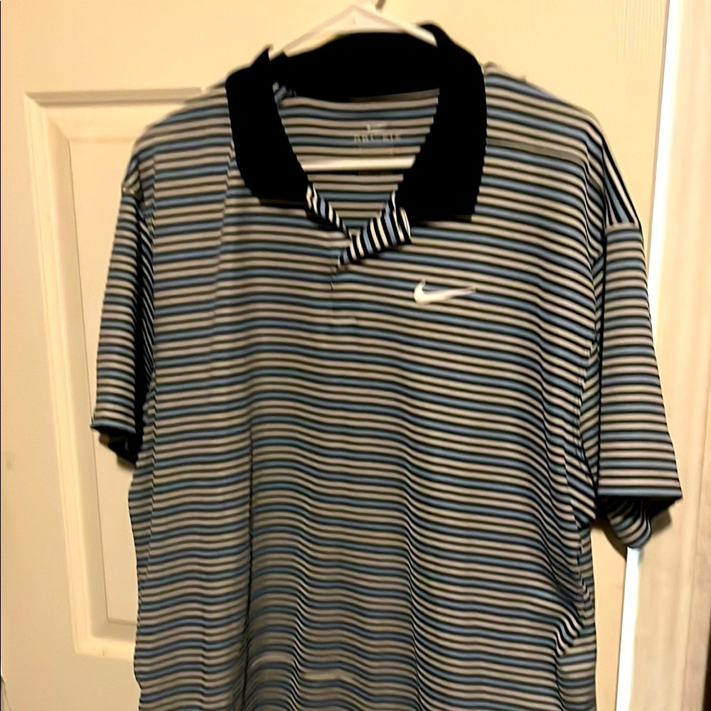 Nike Men's Striped Polo Shirt men’s XXL